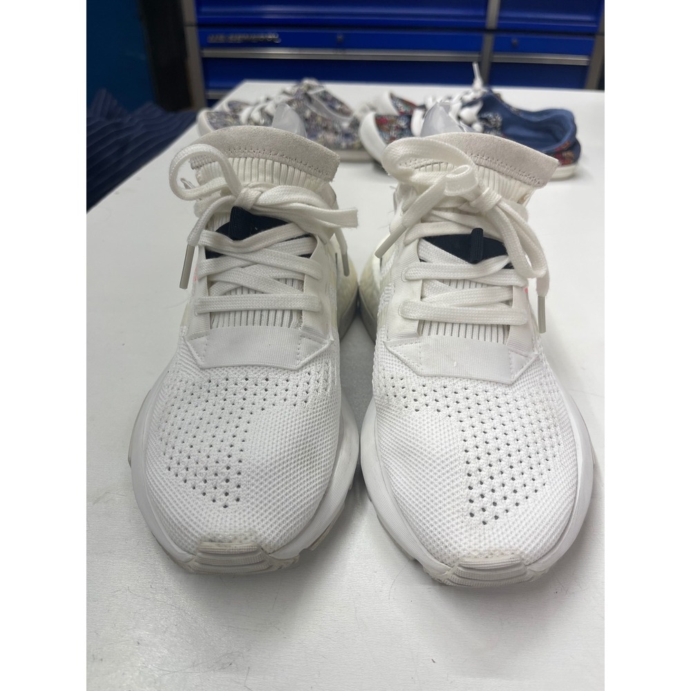 Adidas POD-S3.1 White Pink Black Knit Running Shoes G27946 Womens 6.5